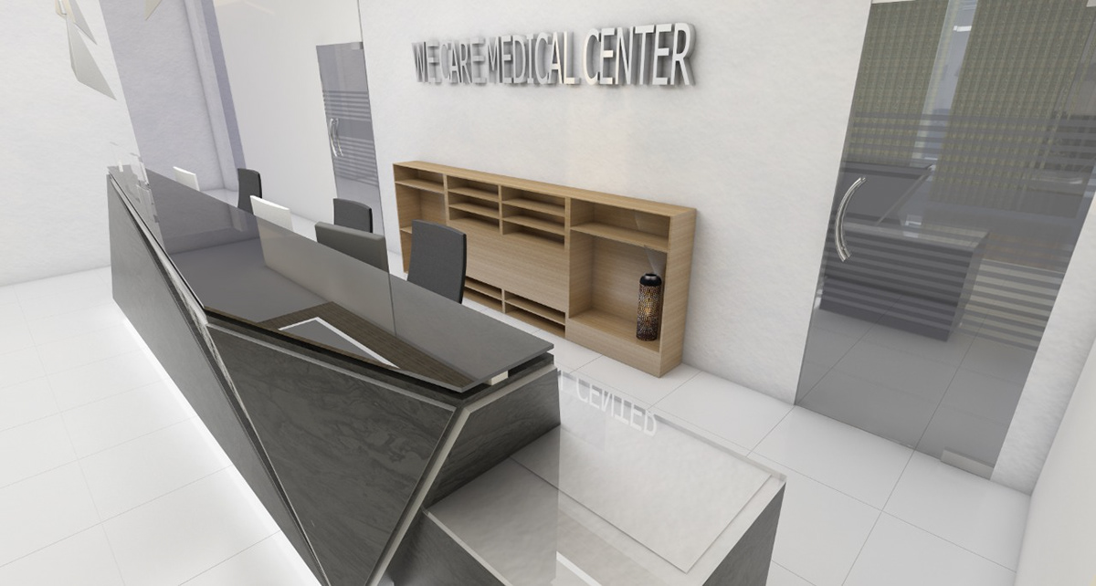  Custom Office Front Counter