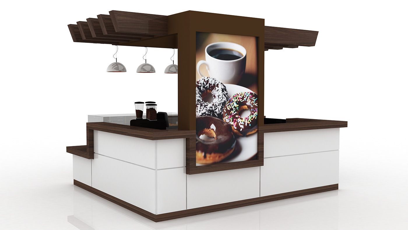 mall donut booth 