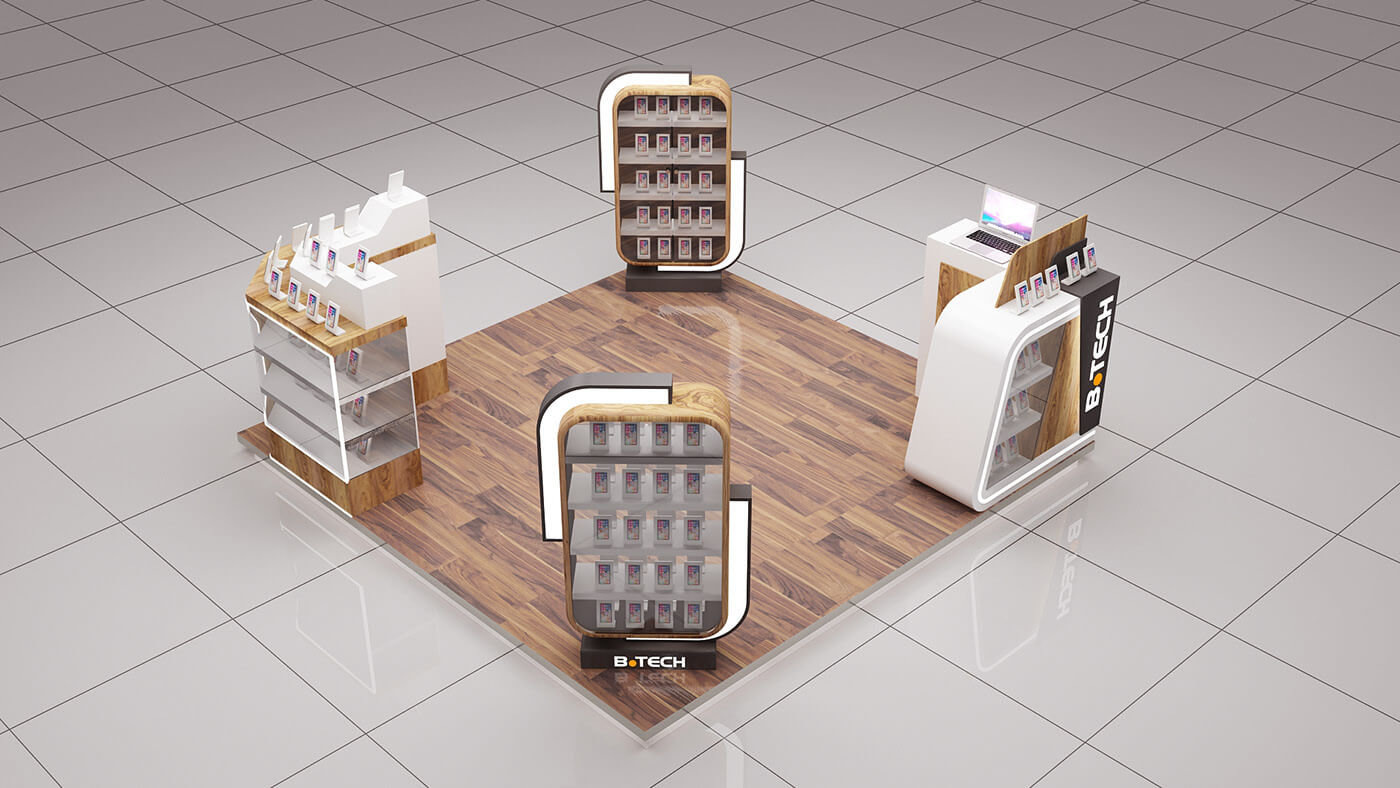 phone covers display stand