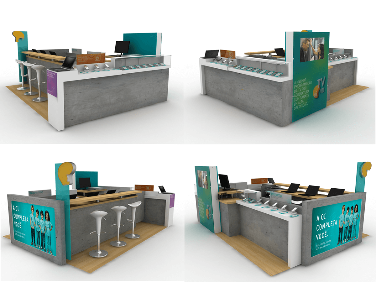  Electronic Display Booth