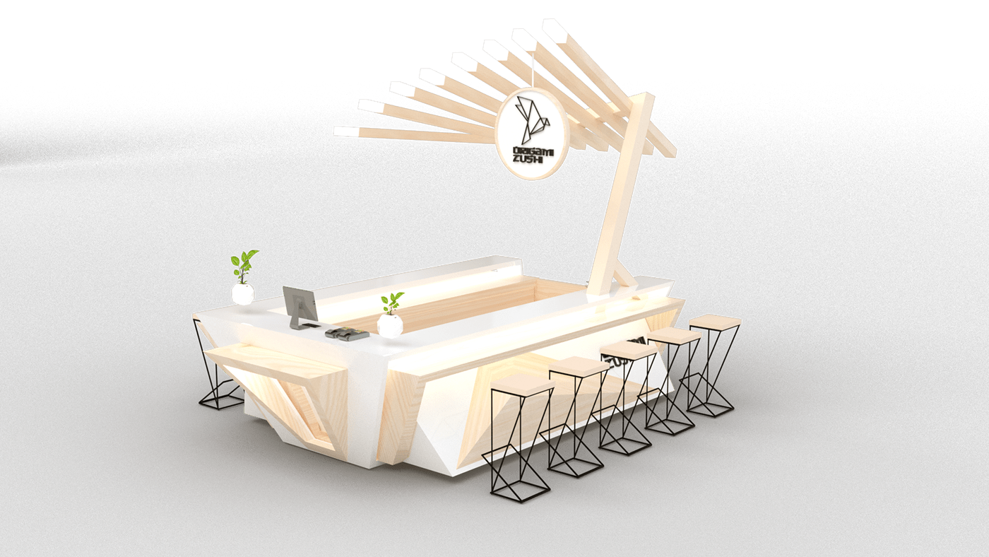  Chinese Style Sushi Food Bar
