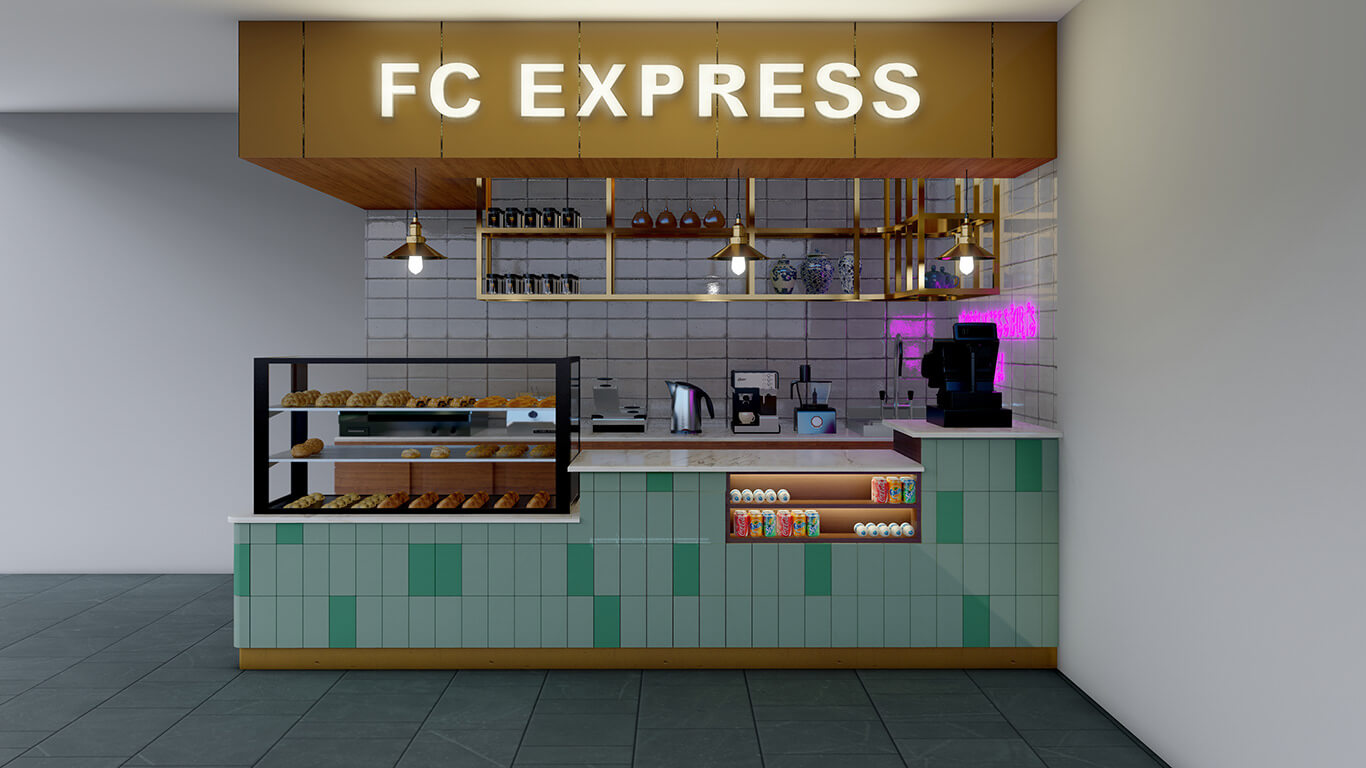 bakery shop kiosk 
