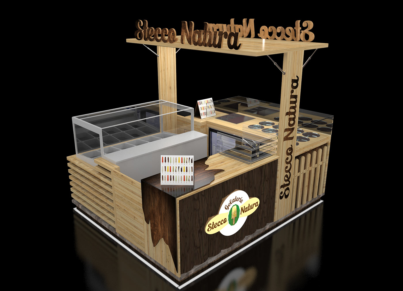 Custom Popsicle Booth
