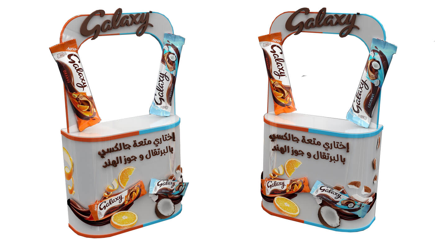 snack display booth