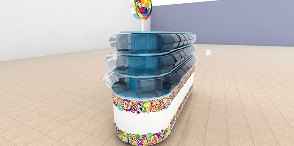 candy showcases