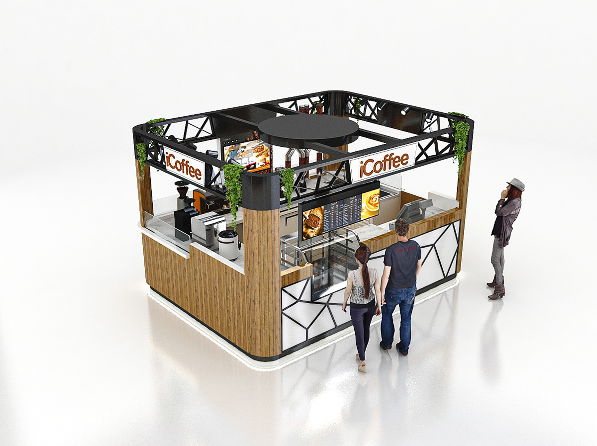 Ant Indoor Coffee Kiosk