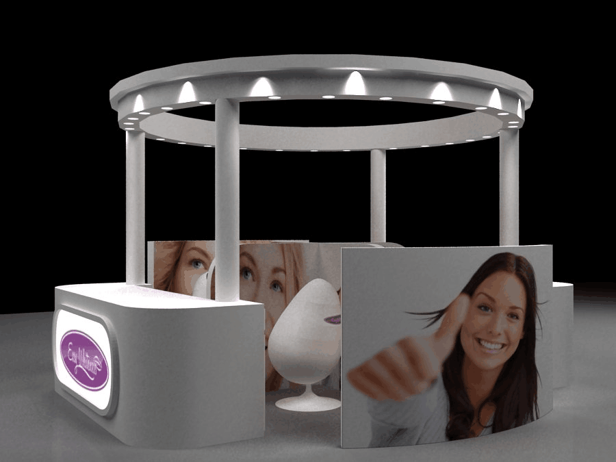 teeth whitening kiosk