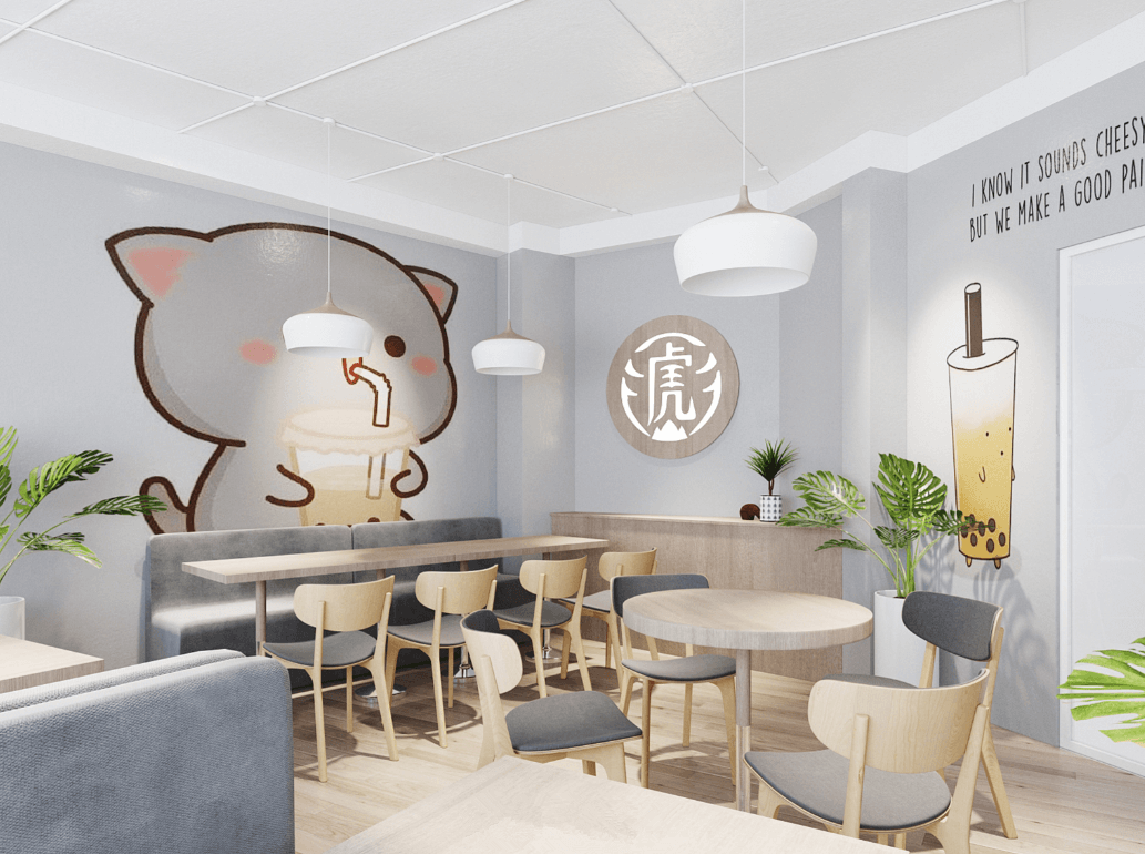 bubble tea shop