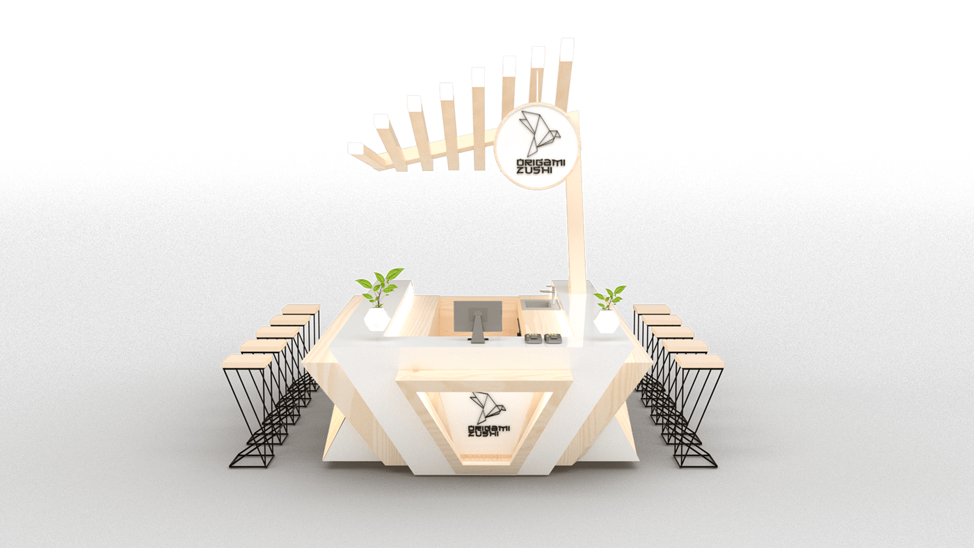  Chinese Style Sushi Food Bar