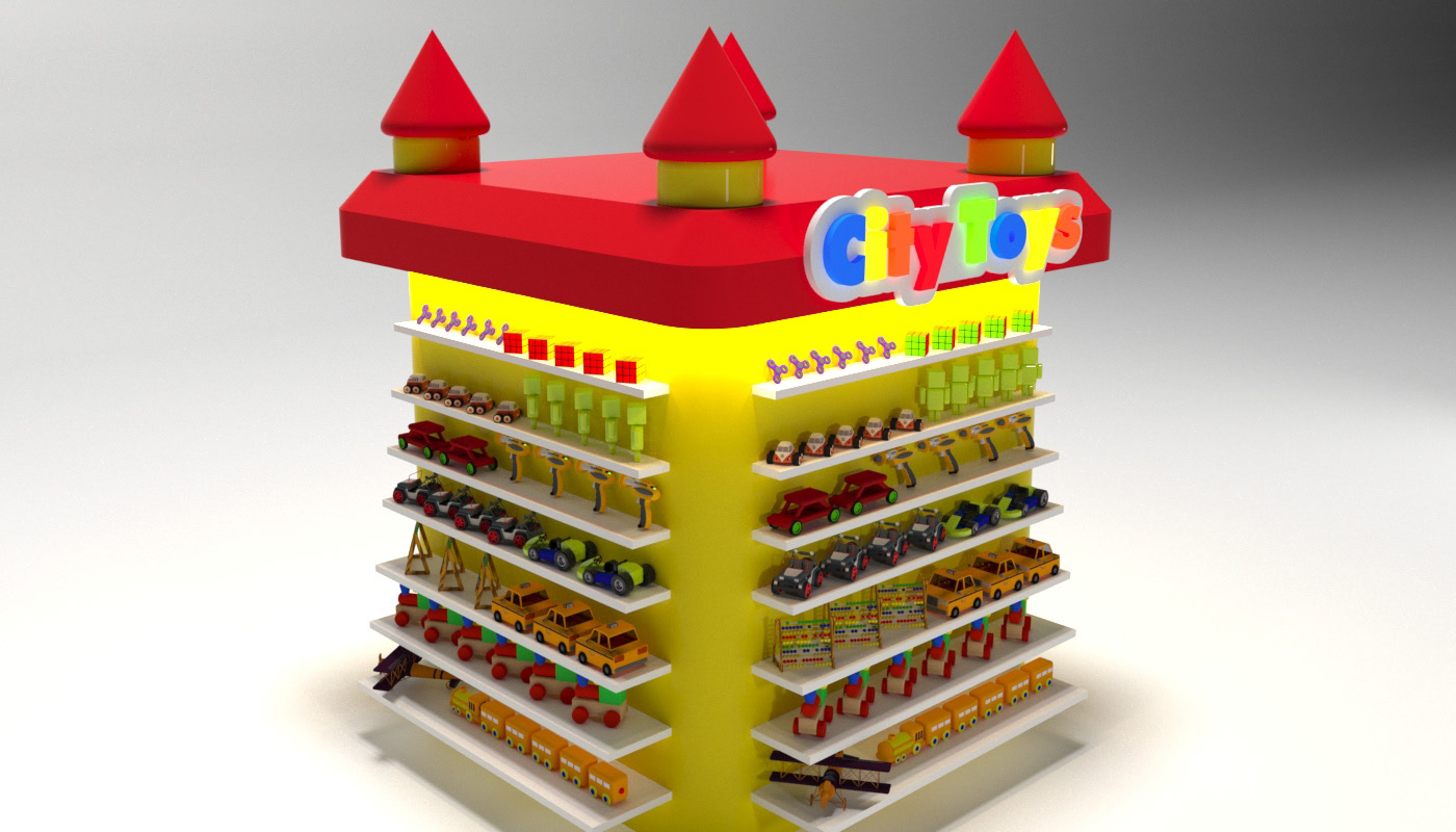 toy display stand 