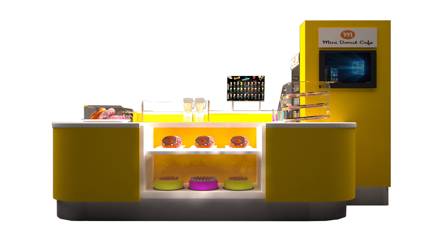 Ant Display Donut Kiosk
