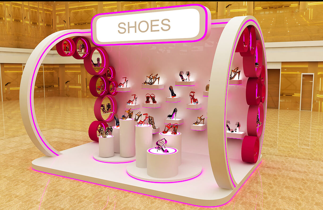 shoes booth for sale 