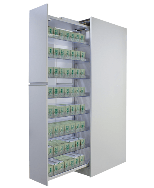 medicine display rack