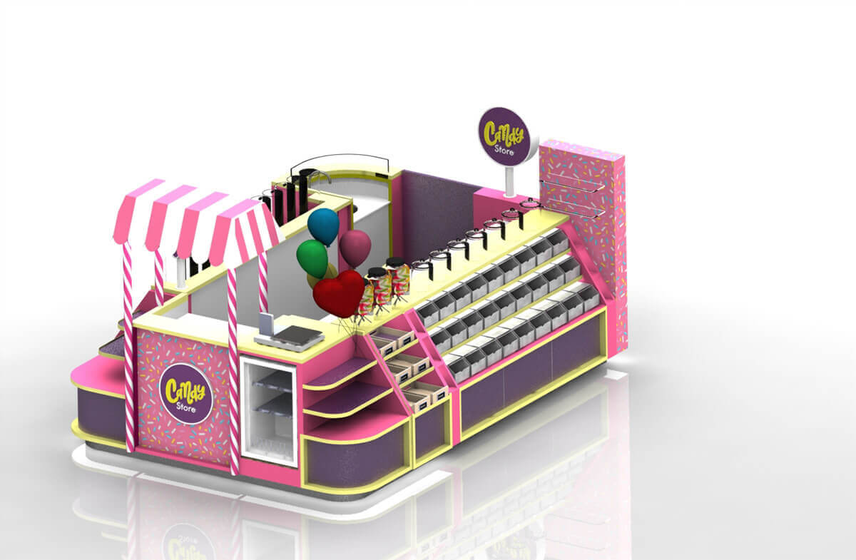 candy display kiosk 