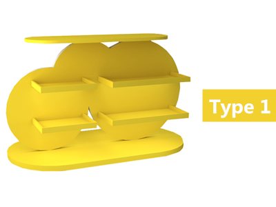 candy display furniture