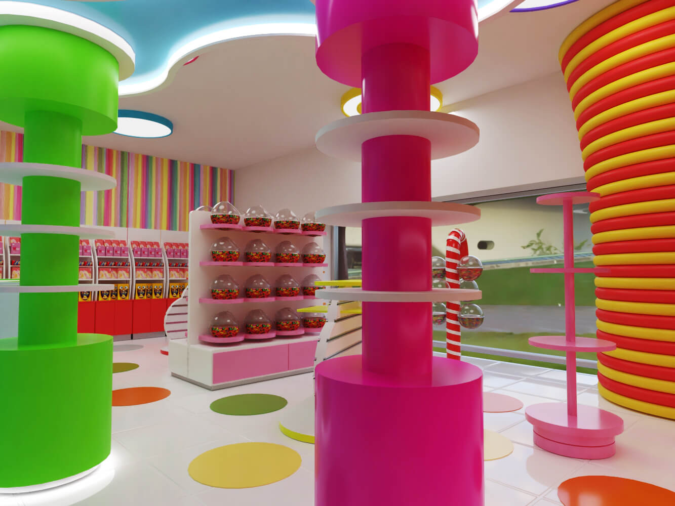 candy shop design