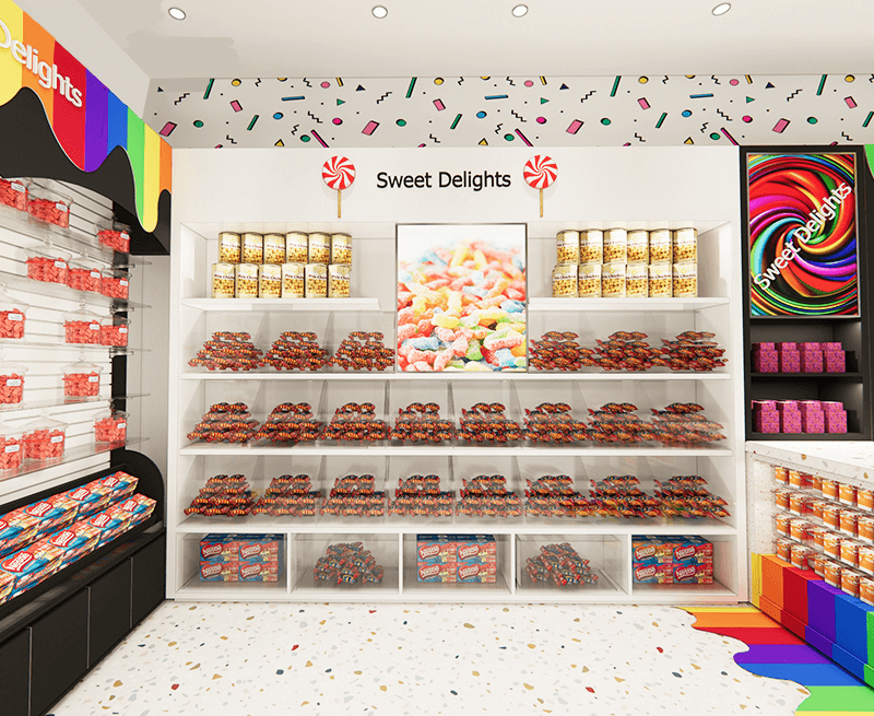 candy shop display