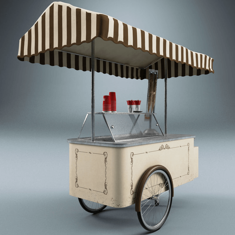 ice cream stand