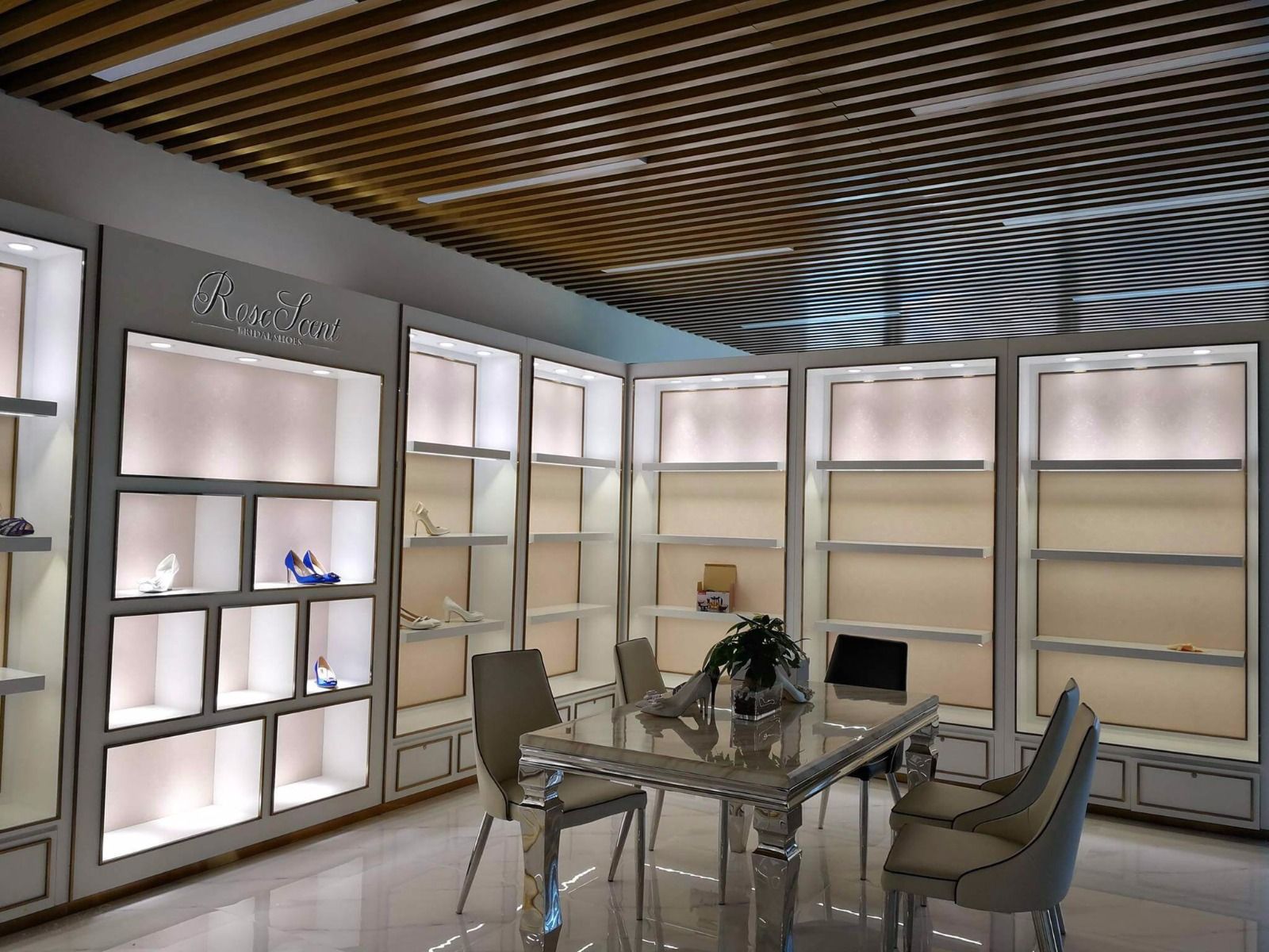 cosmetic display cabinet case