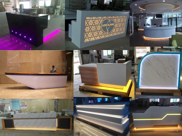 ant display reception desk
