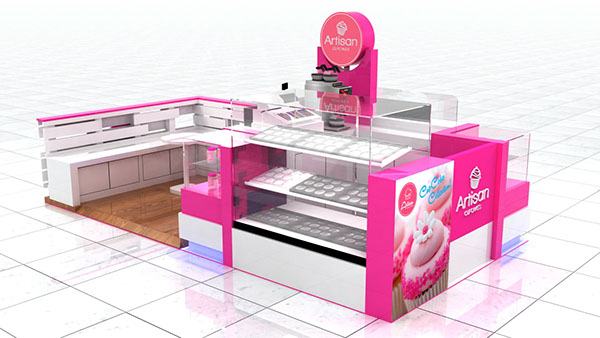 Cupcake Retail Kiosk
