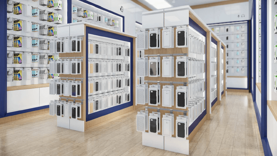cellphone accessories stand