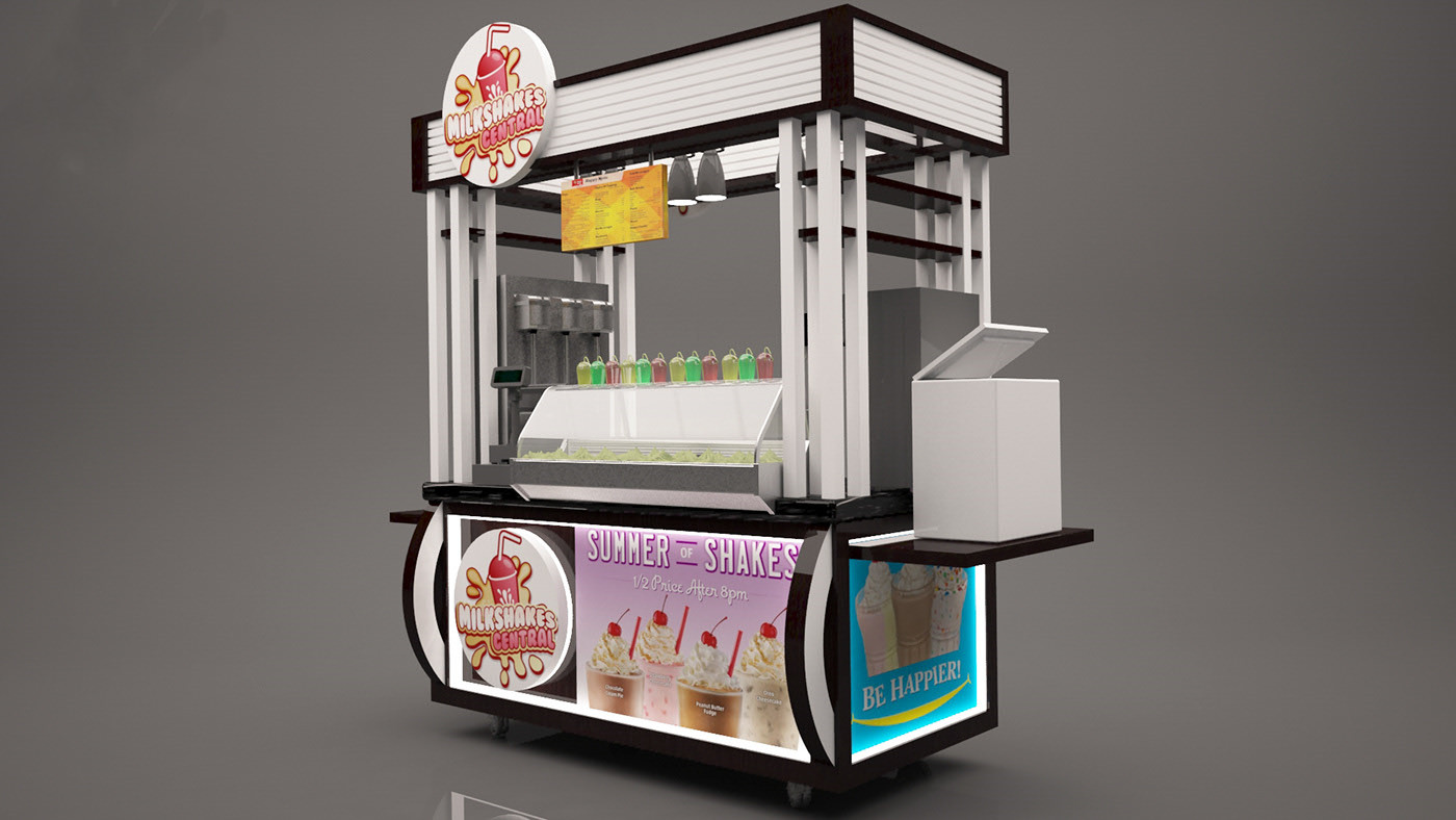 Milkshake Food Cart
