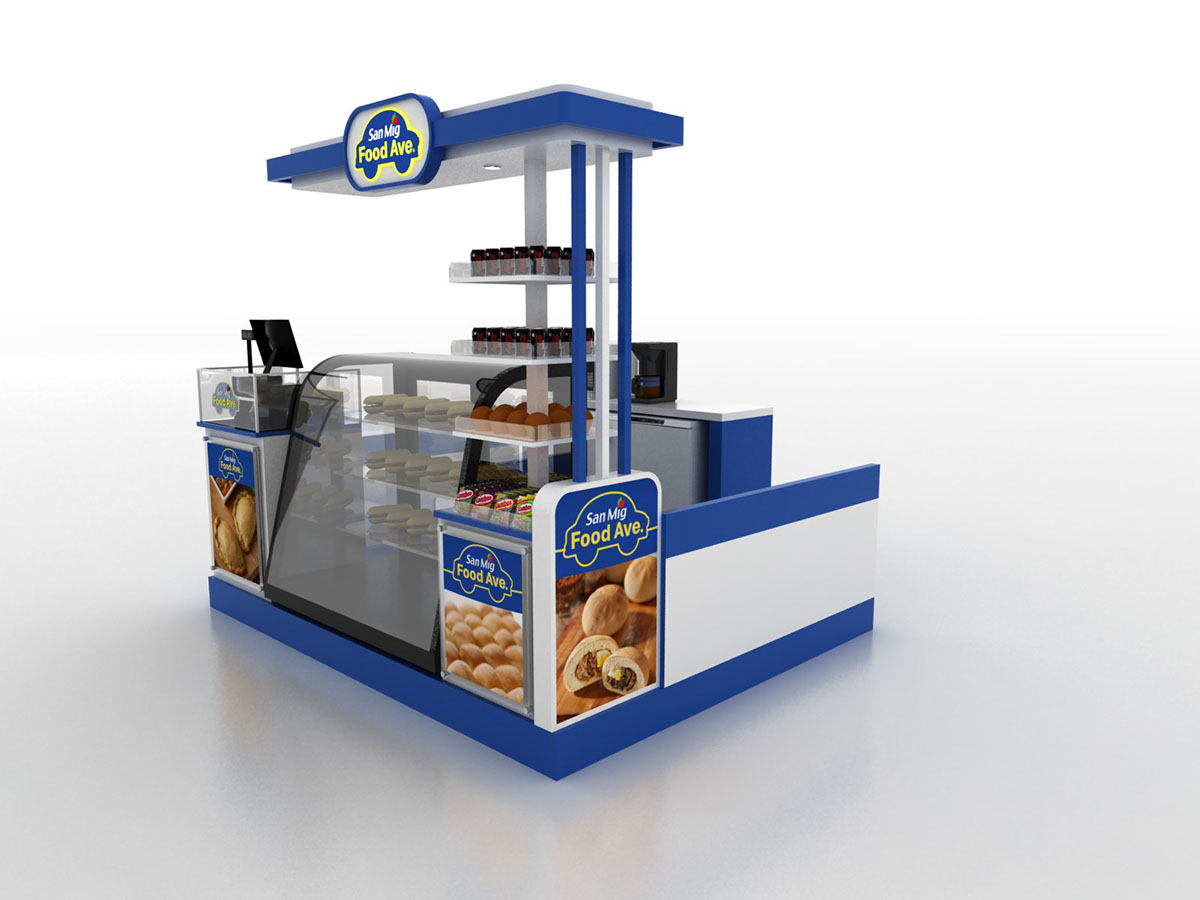 Food Indoor Showcases