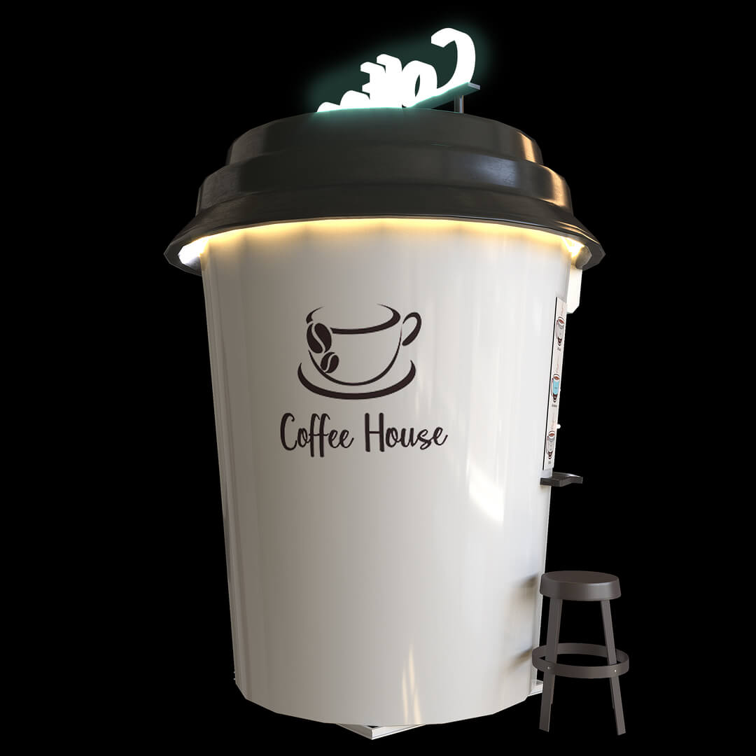 street coffee booth