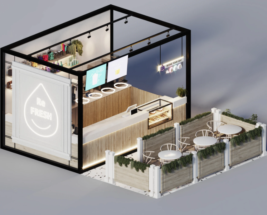 coffee kiosk