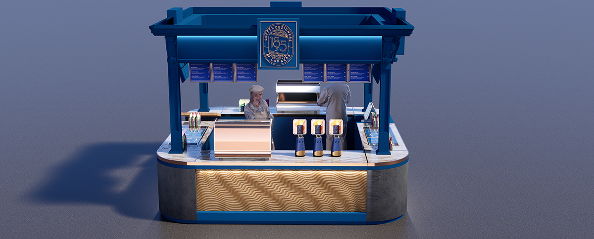 coffee kiosk