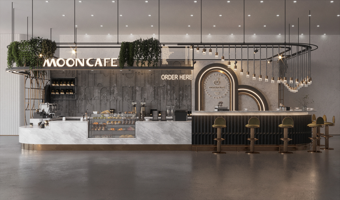 coffee bar counter 