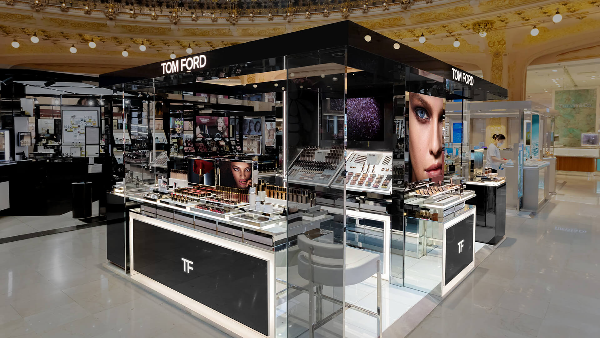 cosmetic kiosk