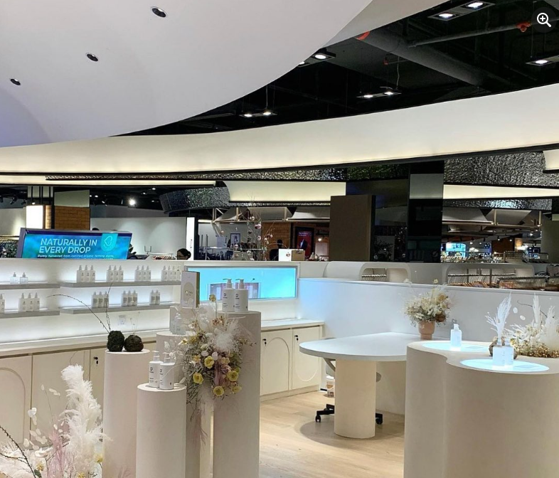 cosmetic kiosk