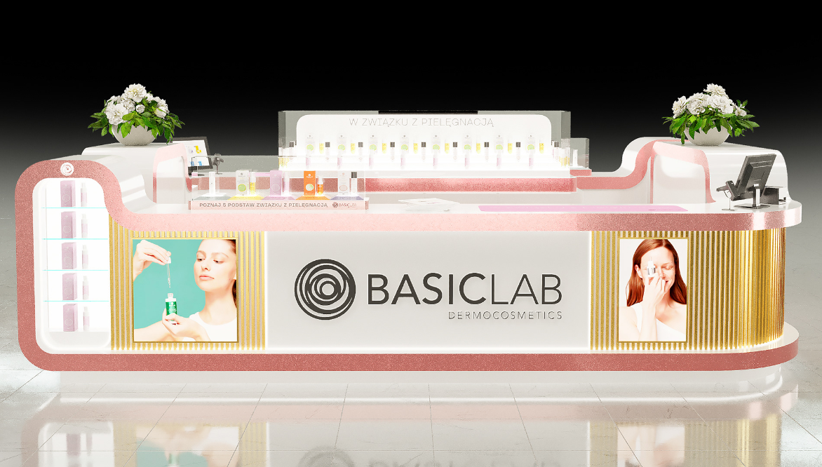 cosmetic kiosk