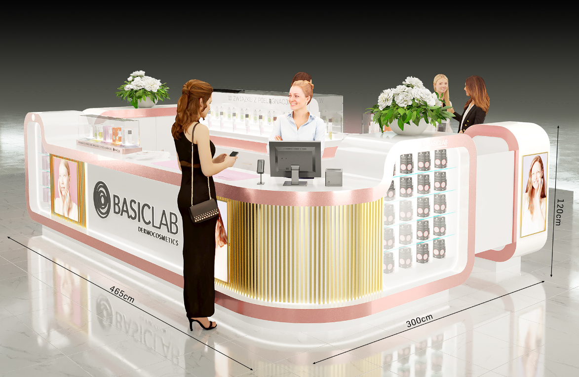cosmetic kiosk