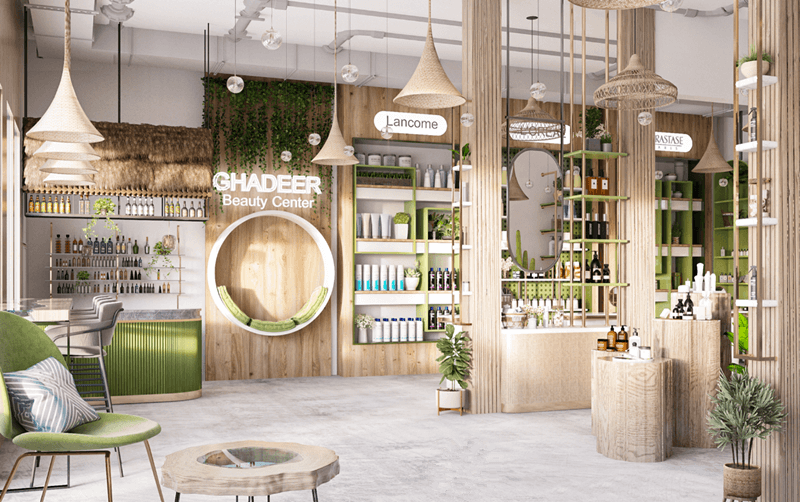 natural style shop design