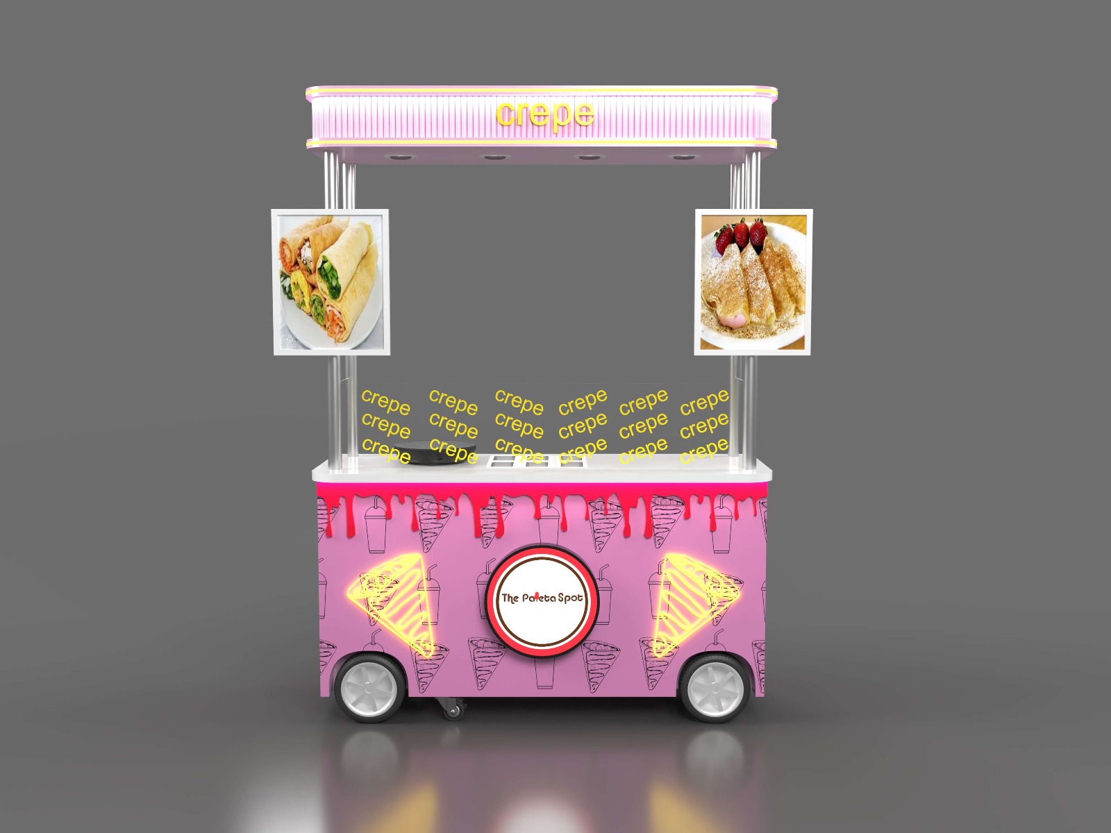 crepe cart