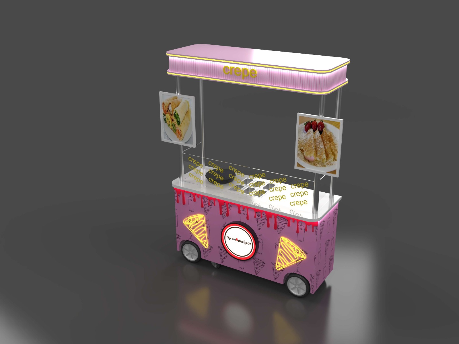 crepe cart