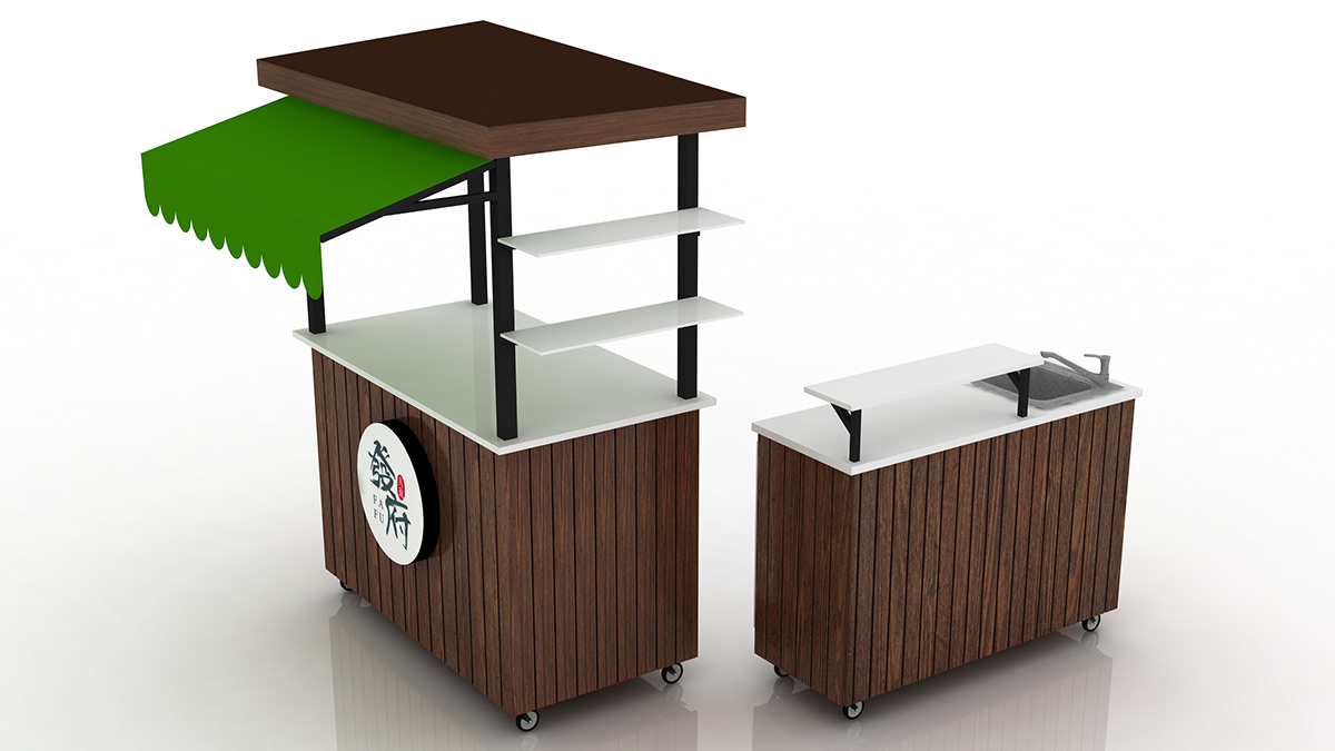 coffee food cart