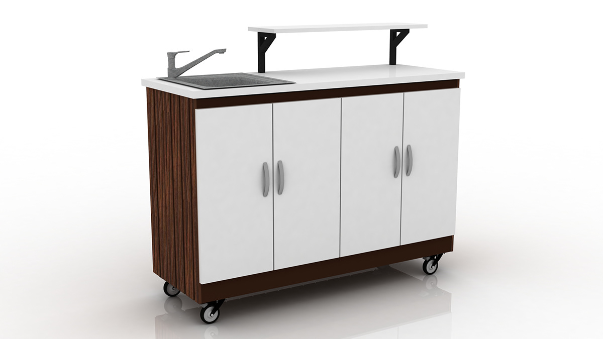 food retail booth 