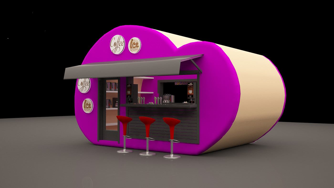 street food booth
