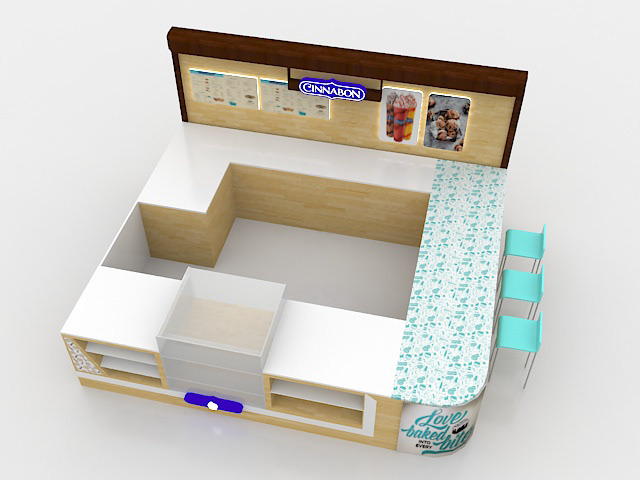 Fancy Bakery Kiosk 