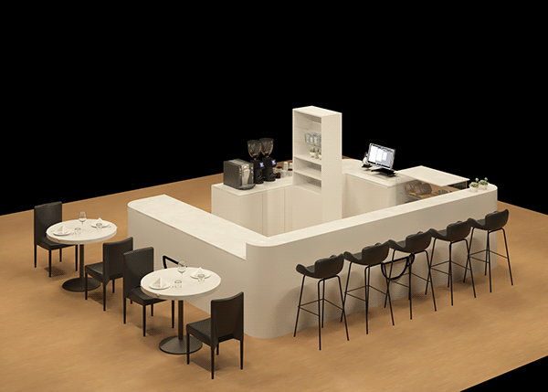 Coffee Bakery Cake Booth