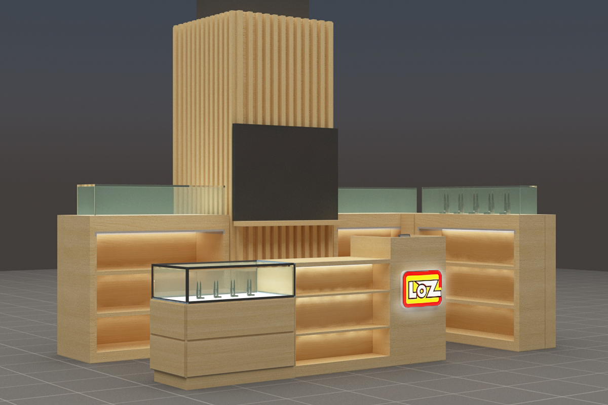 toys display kiosk 