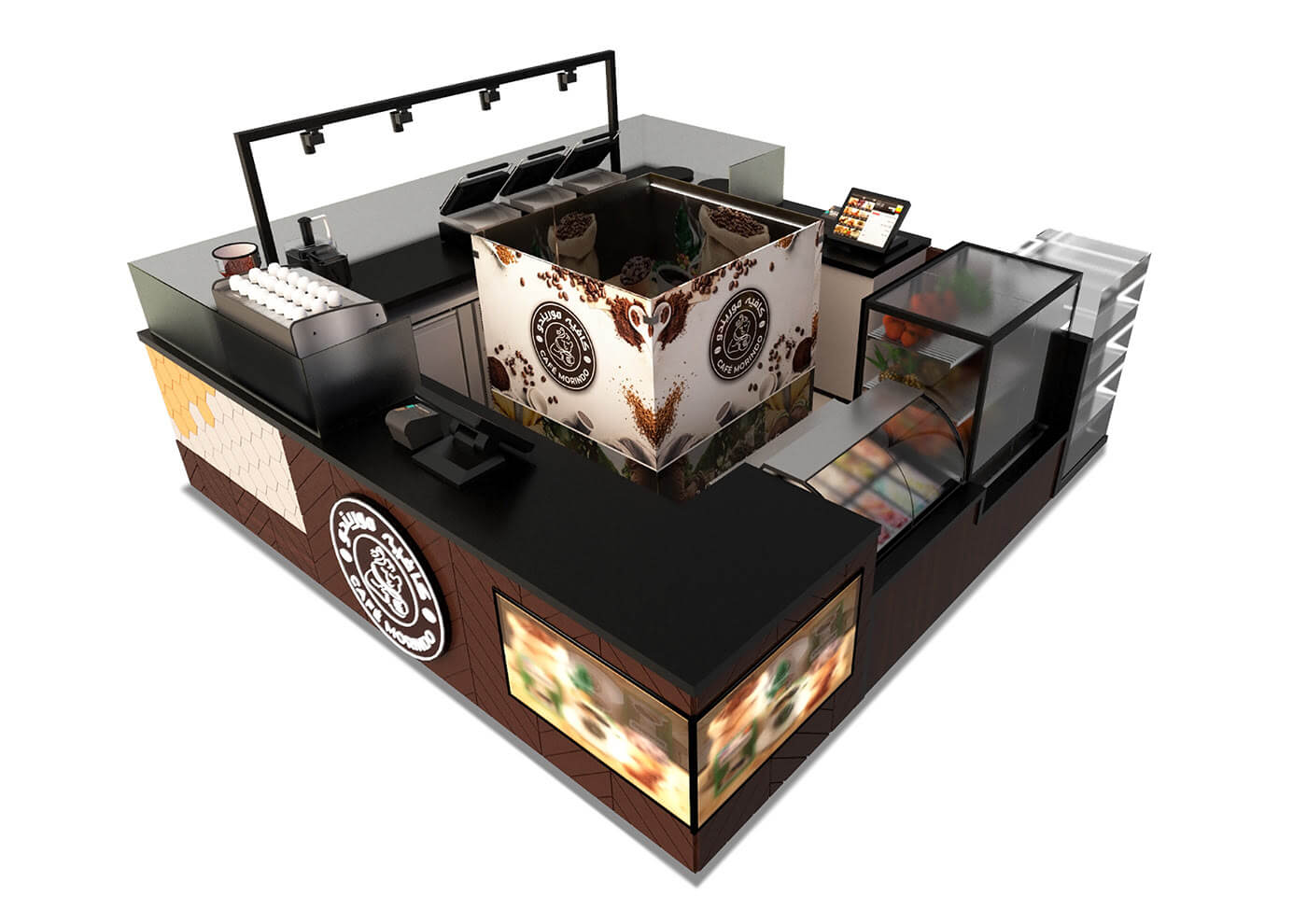 coffee bar kiosk 