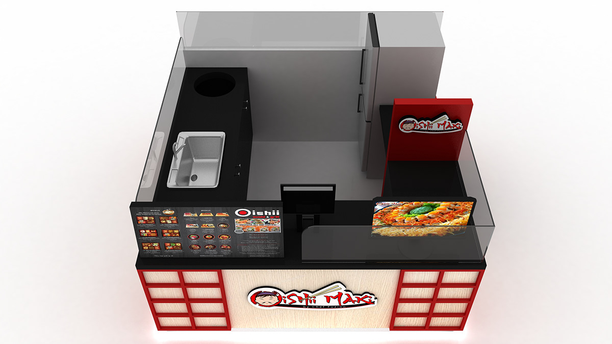 snack retail kiosk