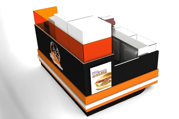  Pizza Indoor Kiosk 
