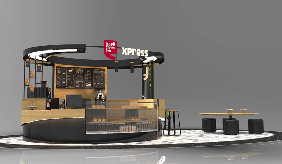 mall beverage kiosk 