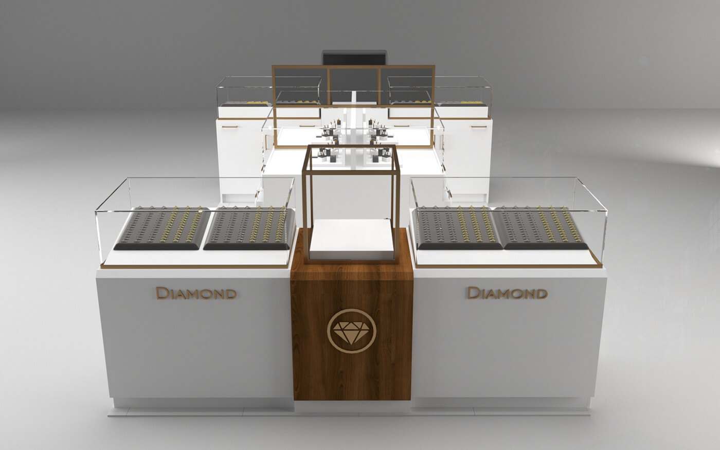 Jewelry display kiosk 